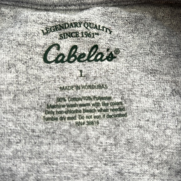 Cabela’s short sleeve crew neck t-shirt - New with tags - Picture 16 of 16